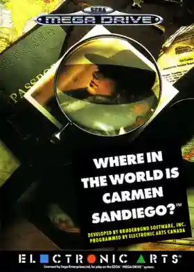 Where in the World Is Carmen Sandiego (USA, Europe) (En,Fr,De,Es,It)